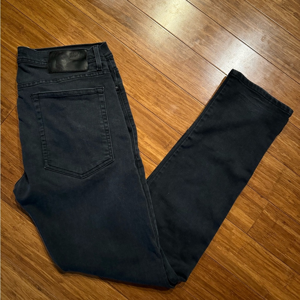 Naked and famous denim active motion black weird guy